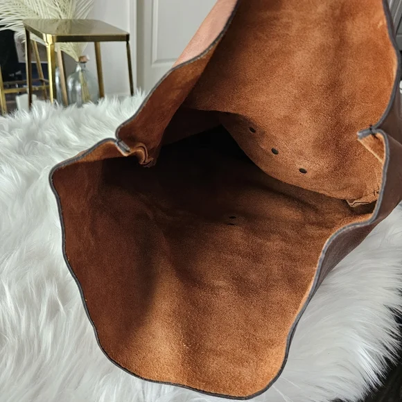 Portland Leather Brown Backpack - Picture 2 of 10